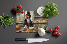 Load image into Gallery viewer, Irish Setter Fall Kitchen Pumpkins Glass Cutting Boards – Durable, Decorative Kitchen Art Large