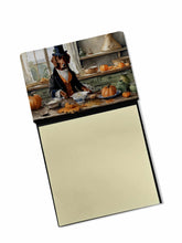 Load image into Gallery viewer, Irish Setter Fall Kitchen Pumpkins Sticky Note Holder- Refiilable Desk Accessory Note Pad