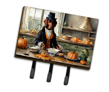 Load image into Gallery viewer, Irish Setter Fall Kitchen Pumpkins Leash or Key Holder
