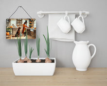 Load image into Gallery viewer, Irish Setter Fall Kitchen Pumpkins Wall or Door Hanging Prints