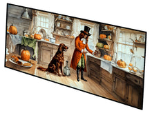 Load image into Gallery viewer, Irish Setter Fall Kitchen Pumpkins Runner Mat 28x58