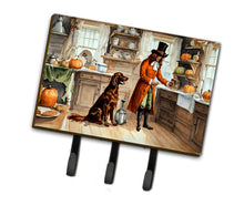 Load image into Gallery viewer, Irish Setter Fall Kitchen Pumpkins Leash or Key Holder