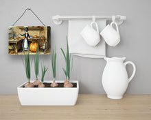 Load image into Gallery viewer, Italian Greyhound Fall Kitchen Pumpkins Wall or Door Hanging Prints