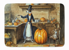 Load image into Gallery viewer, Italian Greyhound Fall Kitchen Pumpkins Memory Foam Kitchen Mat