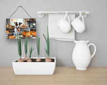 Load image into Gallery viewer, Jack Russell Terrier Fall Kitchen Pumpkins Wall or Door Hanging Prints