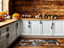 Load image into Gallery viewer, Jack Russell Terrier Fall Kitchen Pumpkins Runner Mat 28x58