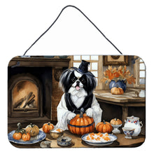 Load image into Gallery viewer, Japanese Chin Fall Kitchen Pumpkins Wall or Door Hanging Prints