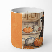 Load image into Gallery viewer, Chocolate Lab Fall Kitchen Pumpkins Decorative Soy Candle