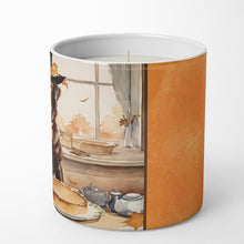 Load image into Gallery viewer, Chocolate Lab Fall Kitchen Pumpkins Decorative Soy Candle