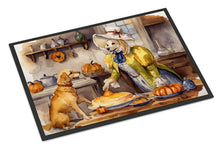 Load image into Gallery viewer, Yellow Lab Fall Kitchen Pumpkins Doormat -  18x27 Decorative Floor Mat – Indoor/Outdoor Rug