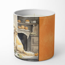 Load image into Gallery viewer, Yellow Lab Fall Kitchen Pumpkins Decorative Soy Candle