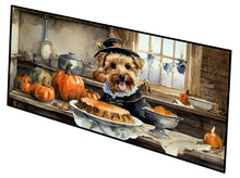Load image into Gallery viewer, Lakeland Terrier Fall Kitchen Pumpkins Runner Mat 28x58