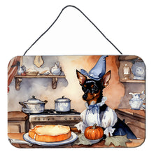 Load image into Gallery viewer, Miniature Pinscher Fall Kitchen Pumpkins Wall or Door Hanging Prints