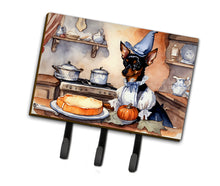 Load image into Gallery viewer, Miniature Pinscher Fall Kitchen Pumpkins Leash or Key Holder