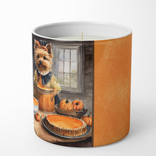 Load image into Gallery viewer, Norwich Terrier Fall Kitchen Pumpkins Decorative Soy Candle