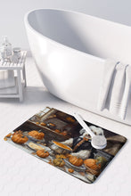 Load image into Gallery viewer, Old English Sheepdog Fall Kitchen Pumpkins Memory Foam Kitchen Mat