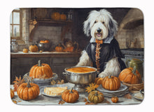 Load image into Gallery viewer, Old English Sheepdog Fall Kitchen Pumpkins Memory Foam Kitchen Mat