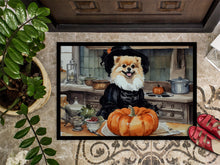 Load image into Gallery viewer, Pomeranian Fall Kitchen Pumpkins Doormat -  18x27 Decorative Floor Mat – Indoor/Outdoor Rug