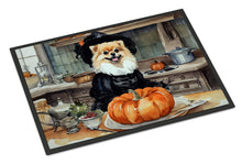 Load image into Gallery viewer, Pomeranian Fall Kitchen Pumpkins Doormat -  18x27 Decorative Floor Mat – Indoor/Outdoor Rug