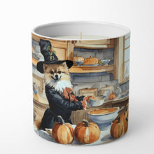 Load image into Gallery viewer, Pomeranian Fall Kitchen Pumpkins Decorative Soy Candle