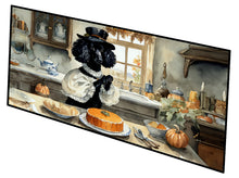 Load image into Gallery viewer, Poodle Fall Kitchen Pumpkins Runner Mat 28x58