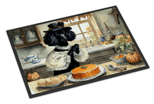 Load image into Gallery viewer, Poodle Fall Kitchen Pumpkins Doormat -  18x27 Decorative Floor Mat – Indoor/Outdoor Rug