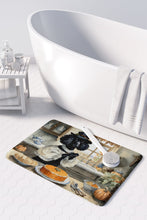 Load image into Gallery viewer, Poodle Fall Kitchen Pumpkins Memory Foam Kitchen Mat