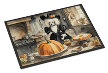 Load image into Gallery viewer, Poodle Fall Kitchen Pumpkins Doormat - 24x36 Decorative Floor Mat – Indoor/Outdoor Rug with Artistic Flair