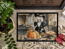 Load image into Gallery viewer, Poodle Fall Kitchen Pumpkins Doormat -  18x27 Decorative Floor Mat – Indoor/Outdoor Rug