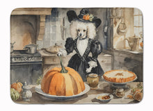 Load image into Gallery viewer, Poodle Fall Kitchen Pumpkins Memory Foam Kitchen Mat