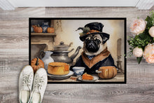 Load image into Gallery viewer, Pug Fall Kitchen Pumpkins Doormat - 24x36 Decorative Floor Mat – Indoor/Outdoor Rug with Artistic Flair