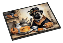 Load image into Gallery viewer, Pug Fall Kitchen Pumpkins Doormat - 24x36 Decorative Floor Mat – Indoor/Outdoor Rug with Artistic Flair