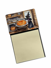 Load image into Gallery viewer, Pug Fall Kitchen Pumpkins Sticky Note Holder- Refiilable Desk Accessory Note Pad