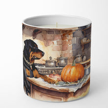 Load image into Gallery viewer, Rottweiler Fall Kitchen Pumpkins Decorative Soy Candle