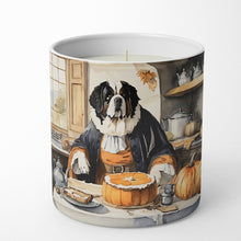 Load image into Gallery viewer, Saint Bernard Fall Kitchen Pumpkins Decorative Soy Candle