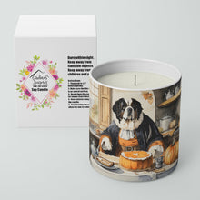 Load image into Gallery viewer, Saint Bernard Fall Kitchen Pumpkins Decorative Soy Candle