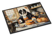 Load image into Gallery viewer, Saint Bernard Fall Kitchen Pumpkins Doormat -  18x27 Decorative Floor Mat – Indoor/Outdoor Rug