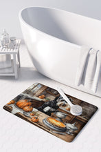 Load image into Gallery viewer, Schnauzer Fall Kitchen Pumpkins Memory Foam Kitchen Mat