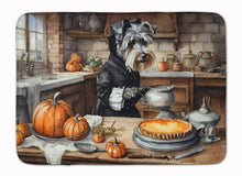 Load image into Gallery viewer, Schnauzer Fall Kitchen Pumpkins Memory Foam Kitchen Mat