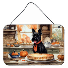 Load image into Gallery viewer, Scottish Terrier Fall Kitchen Pumpkins Wall or Door Hanging Prints