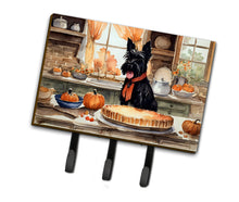 Load image into Gallery viewer, Scottish Terrier Fall Kitchen Pumpkins Leash or Key Holder