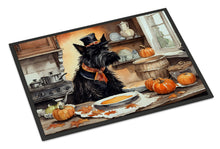 Load image into Gallery viewer, Scottish Terrier Fall Kitchen Pumpkins Doormat -  18x27 Decorative Floor Mat – Indoor/Outdoor Rug