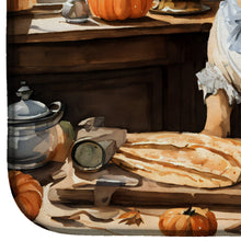 Load image into Gallery viewer, Shar Pei Fall Kitchen Pumpkins Dish Drying Mat