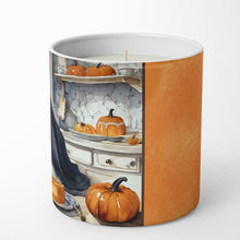 Load image into Gallery viewer, Sheltie Fall Kitchen Pumpkins Decorative Soy Candle