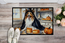 Load image into Gallery viewer, Sheltie Fall Kitchen Pumpkins Doormat - 24x36 Decorative Floor Mat – Indoor/Outdoor Rug with Artistic Flair