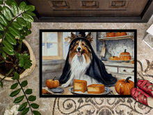 Load image into Gallery viewer, Sheltie Fall Kitchen Pumpkins Doormat - 24x36 Decorative Floor Mat – Indoor/Outdoor Rug with Artistic Flair