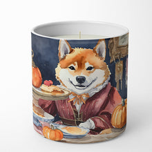 Load image into Gallery viewer, Shiba Inu Fall Kitchen Pumpkins Decorative Soy Candle