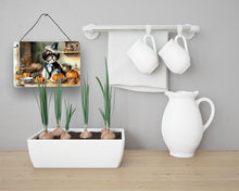 Load image into Gallery viewer, Shih Tzu Fall Kitchen Pumpkins Wall or Door Hanging Prints