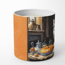 Load image into Gallery viewer, Siberian Husky Fall Kitchen Pumpkins Decorative Soy Candle