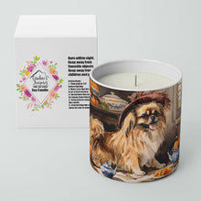 Load image into Gallery viewer, Tibetan Spaniel Fall Kitchen Pumpkins Decorative Soy Candle